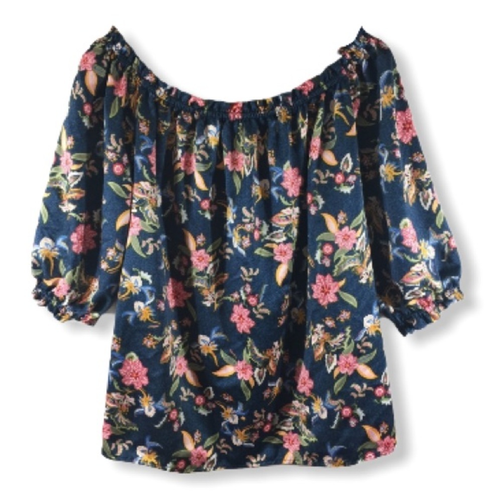 NWOT Stitch Fix Sweet Rain Off Shoulder Floral Top